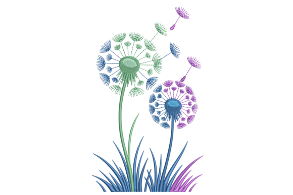 Colorful Dandelions: A Seasonal Embroidery Review