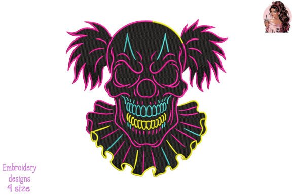 Creepy Circus Skull Embroidery Review