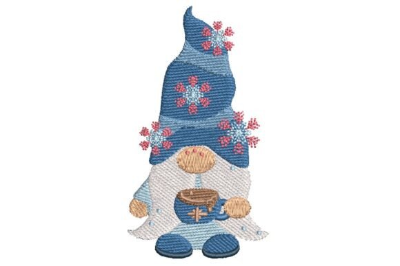 Review: Cozy Winter Gnome with Hot Cocoa Design