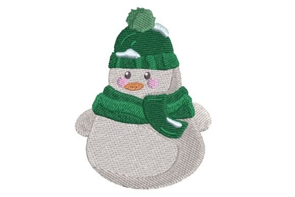 Review: Cute Winter Snowman Embroidery Design