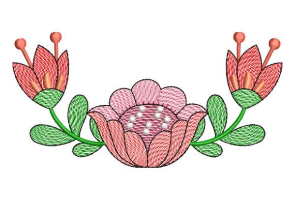 Review: Floral Bouquet Country Style Embroidery
