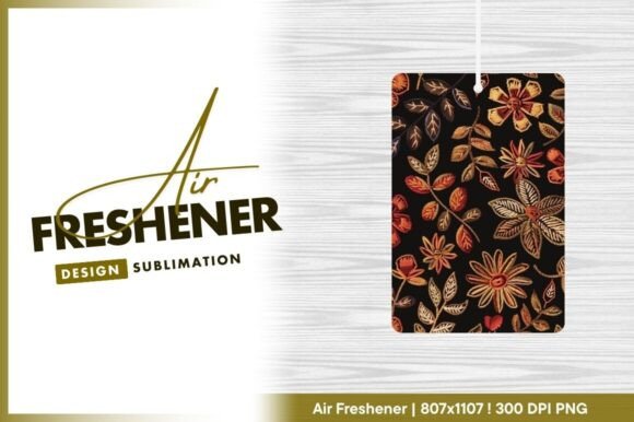 Review: Floral Embroidery Seamless Air Freshener