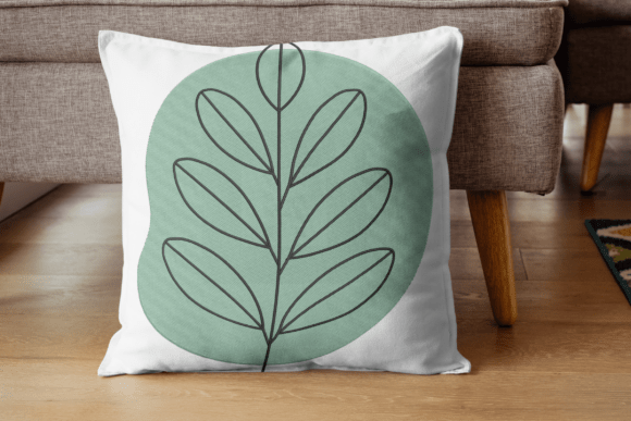 Review: Green Leaf Line Art Embroidery Design