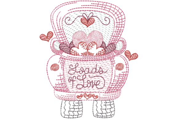 Review: Loads of Love Truck Embroidery Design