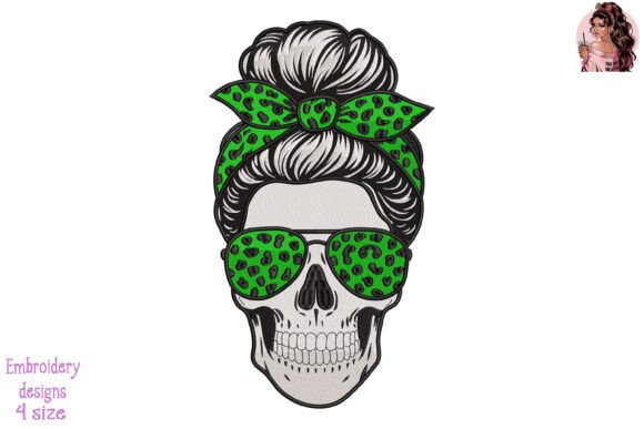 Review: Military Leopard Skull Embroidery for Boutiques