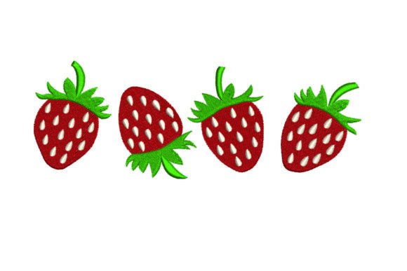 Review: Strawberry Embroidery Design for Gifts