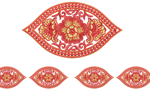 Reviewing Elegant Floral and Ornamental Embroidery