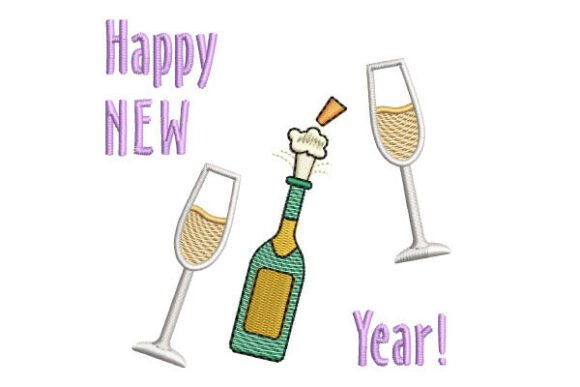 Reviewing Happy New Year Embroidery Design for Boutiques