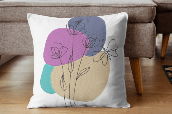 Reviewing the Color Block Butterfly Embroidery File