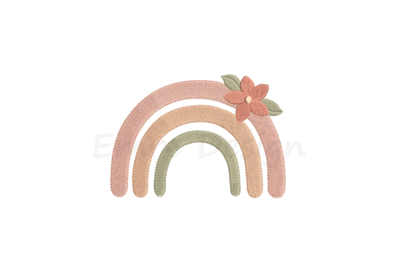 Reviewing the Floral Rainbow Embroidery Design for Craft Fairs