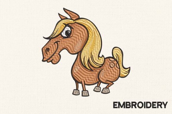 Reviewing the Funny Horse Embroidery Design for Etsy Shops