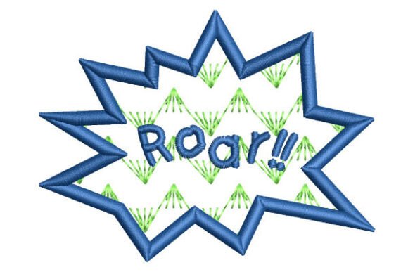 Roar Appliqué Embroidery Design Review