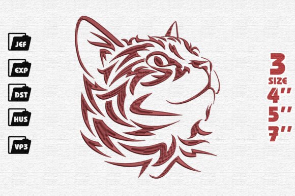 Tribal Cat Embroidery: A Designer’s Holiday Review